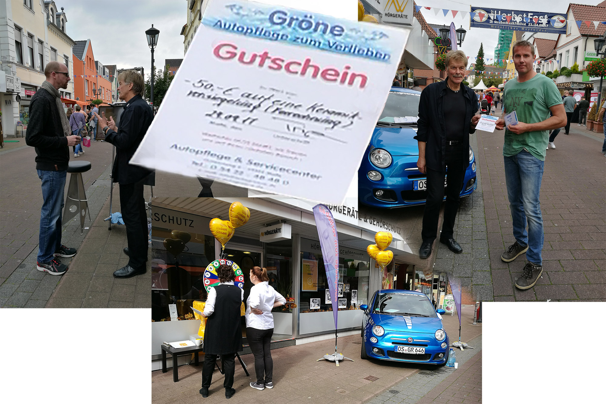 Autopflege Gröne - Kfz-Aufbereitung - auf dem Herbstfest in Melle